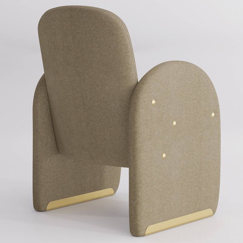 Velvet Accent Chair, Modern Living Room Chair for Bedroom, Dining Room