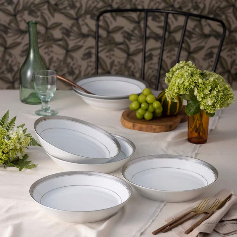 Crestwood Gold Set of 4 Coupe Dinner Bowls, 9-3/4", 43 oz.