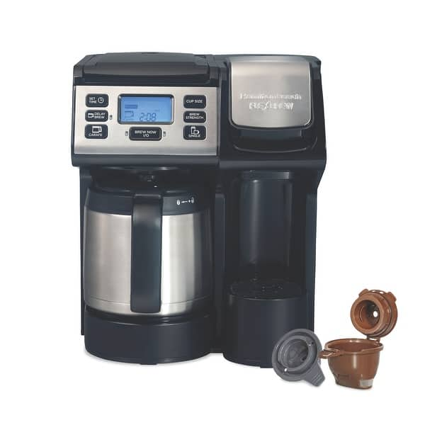 Hamilton Beach FlexBrew Trio Coffee Maker with 12 Cup Thermal