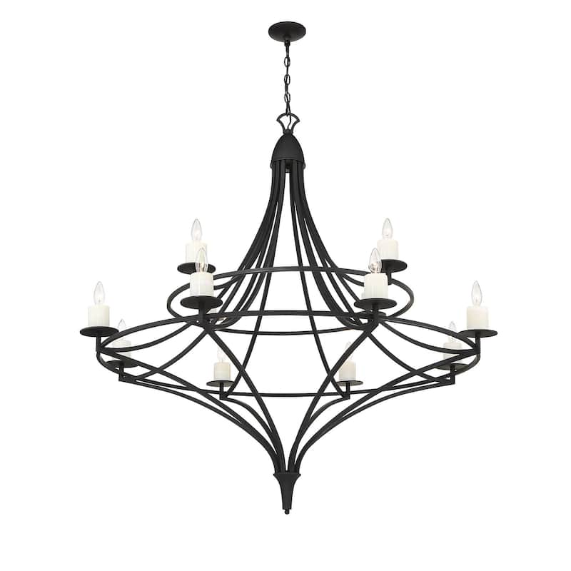 Savoy House 1-1672-12 Director 12 Light 50" Wide Chandelier