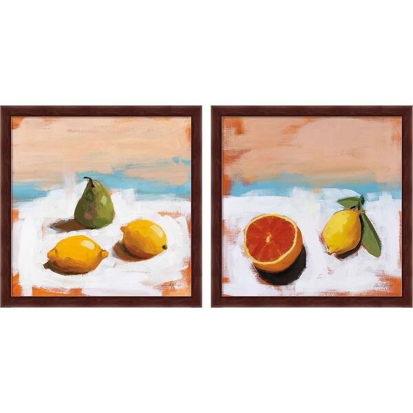 Pamela Munger 'Fruit and Cheer' Framed Art (Set of 2) - Bed Bath ...