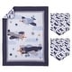 preview thumbnail 5 of 3, Little Love by NoJo Soar High Little One 3pc Mini Crib Set