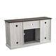 preview thumbnail 14 of 14, 54 in. TV Stand for TVs up to 60 in. with Electric Fireplace