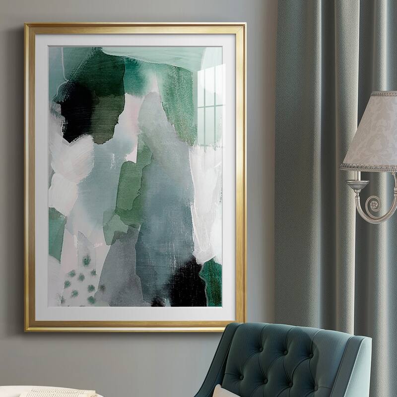 Turquoise Waters I Premium Framed Print - Ready to Hang