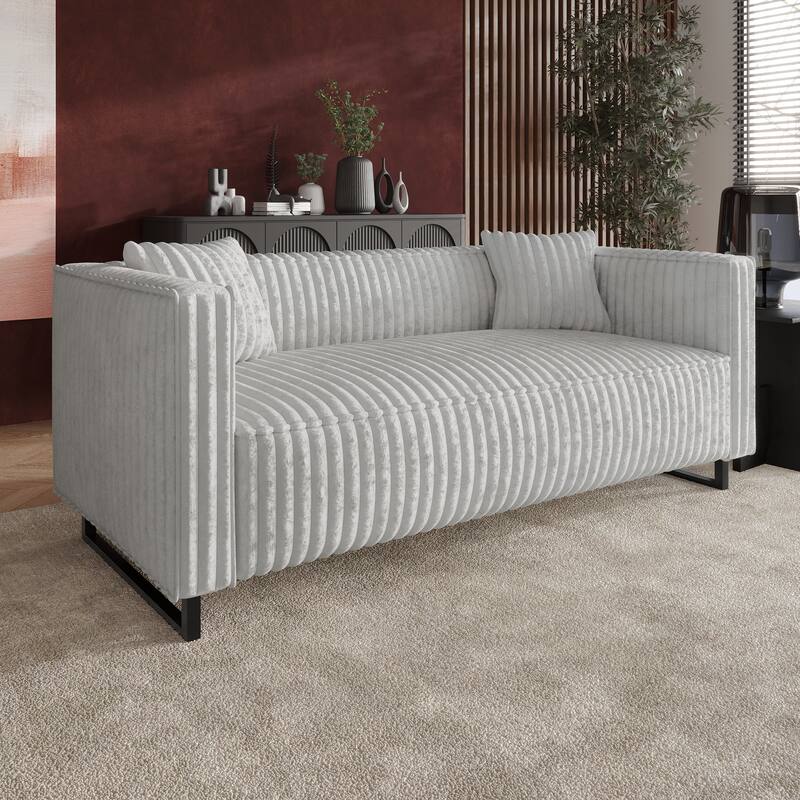 CraftPorch Mid Century Modern Upholstered Sofa