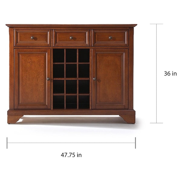 LaFayette Buffet Server / Sideboard with Wine Storage in