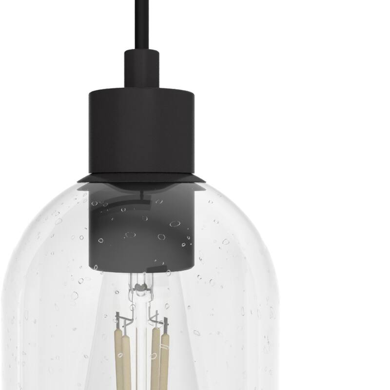 Hunter Lochemeade 3-Light Linear Cluster Pendant - Kitchen Island, Dining Room - Modern Farmhouse, Contemporary, Industrial