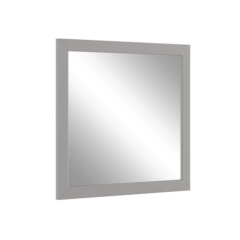 CASAINC 36in Solid Wood Framed Mirror in Multiple Color Frames