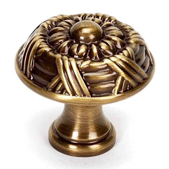 Alno Ribbon & Reed 1-1/4 Inch Mushroom Cabinet Knob