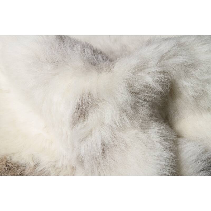 Natural Home Decor Icelandic Sheepskin Single Long-Haired Rug | 1-Piece ...