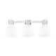 Option Satin Nickel / Gloss White