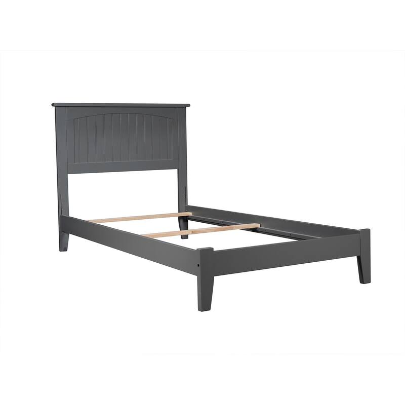Platform Bed - Storage Bed with Flat Panel Footboard & USB Charger