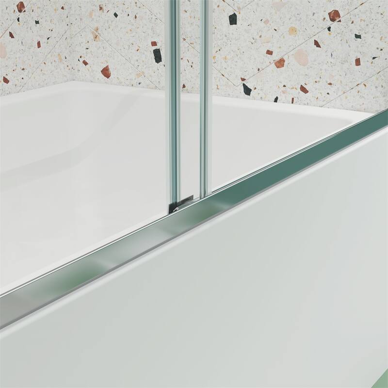 Bathtub Bypass Shower Door,Sliding Door,with 1/4" Tempered Glass