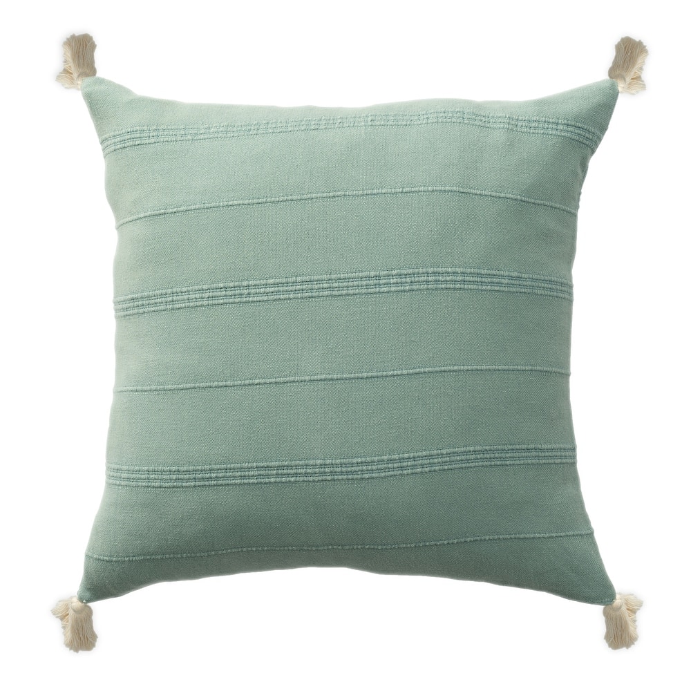 Sevita Subtle Striped Turkish Cotton Throw Pillow