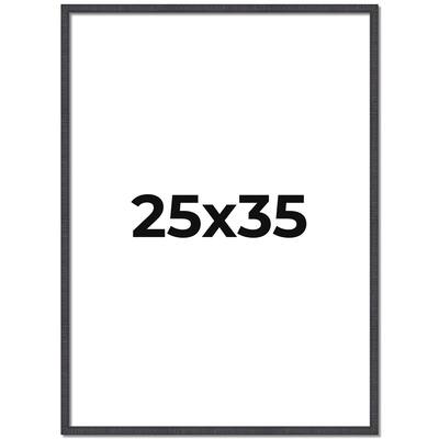 25x35 Frame Brown Solid Wood Picture Frame - Complete Modern Photo