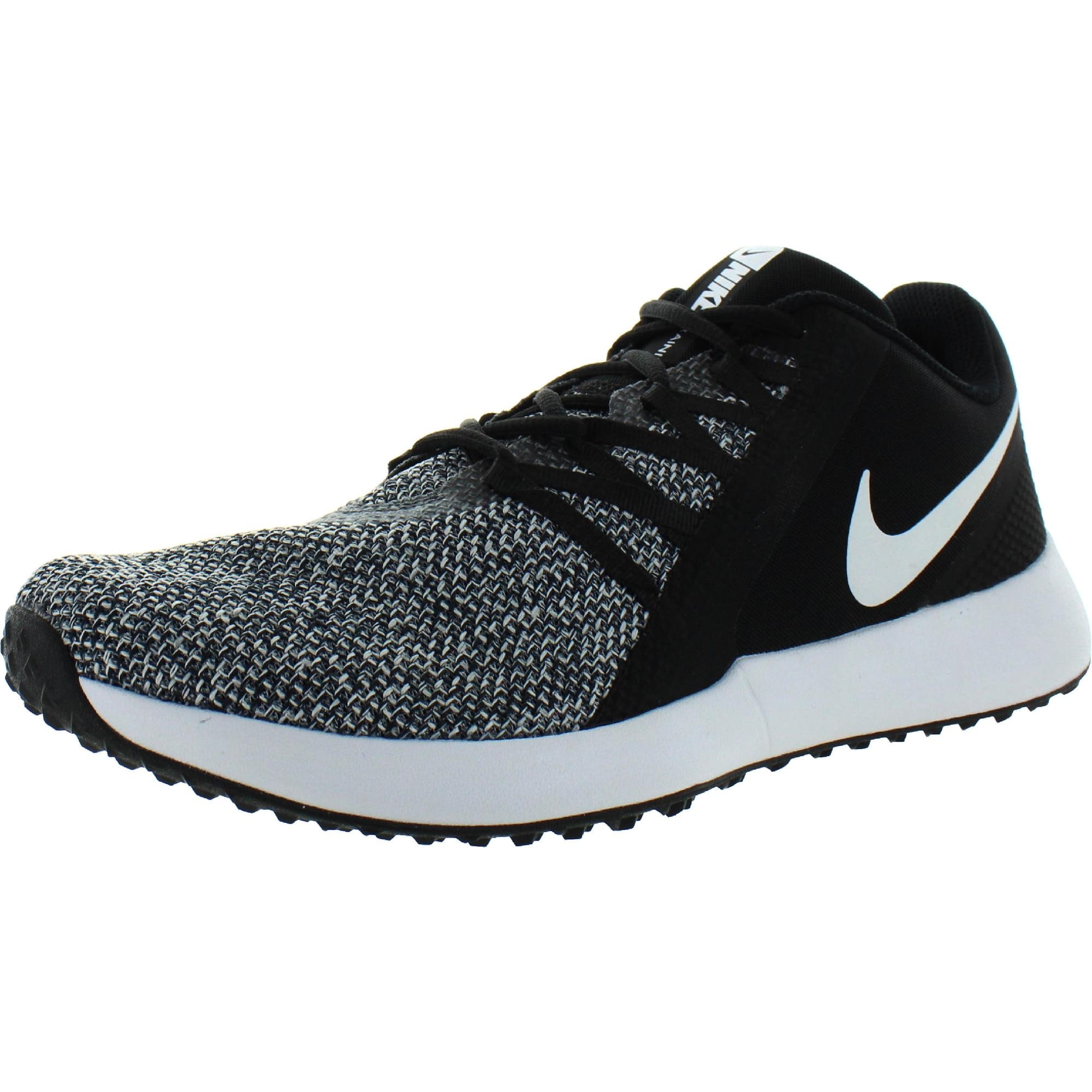 black mesh nike trainers