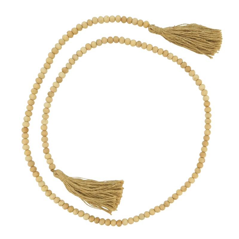 Bead Design Wood Garland