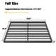 preview thumbnail 11 of 20, 2 Inch Low Profile Metal Box Spring Bunkie Board, Thin Bed Slat Replacement