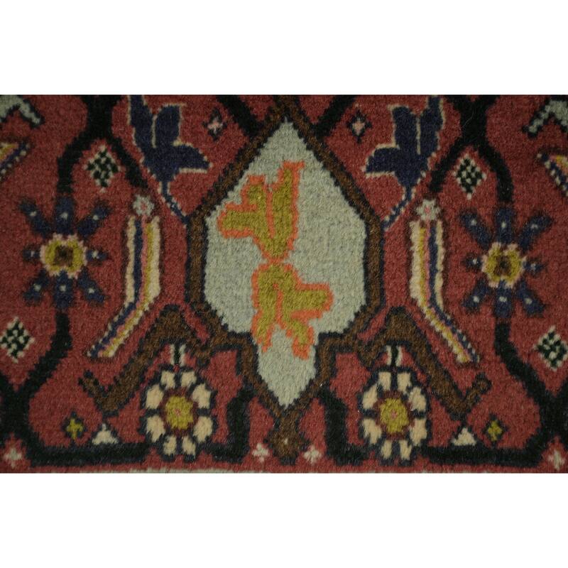 Hand Knotted Oriental 100% Wool Carpet Traditional Medallion Multi-Colored Bidjar Area Rug - 11' 6'' X 8' 2''