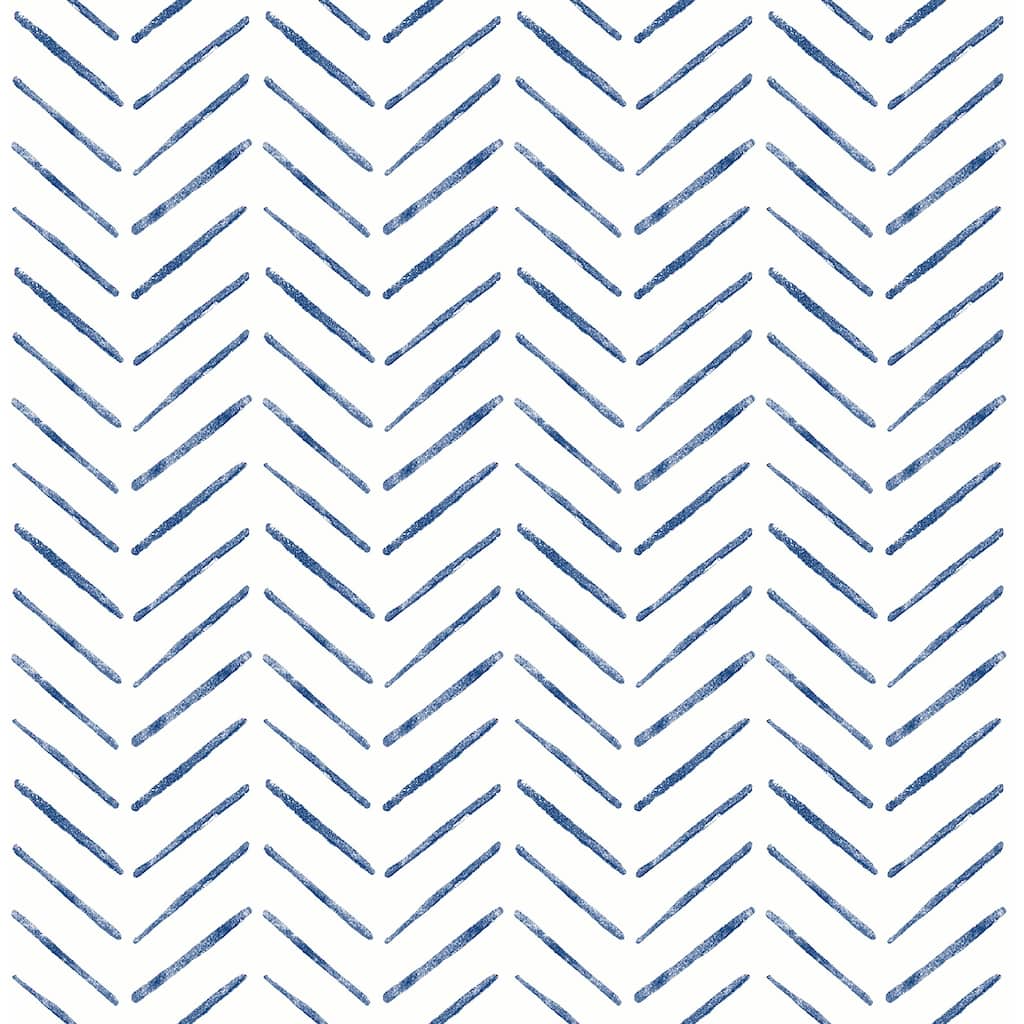 NuWallpaper Indigo Holden Peel & Stick Wallpaper