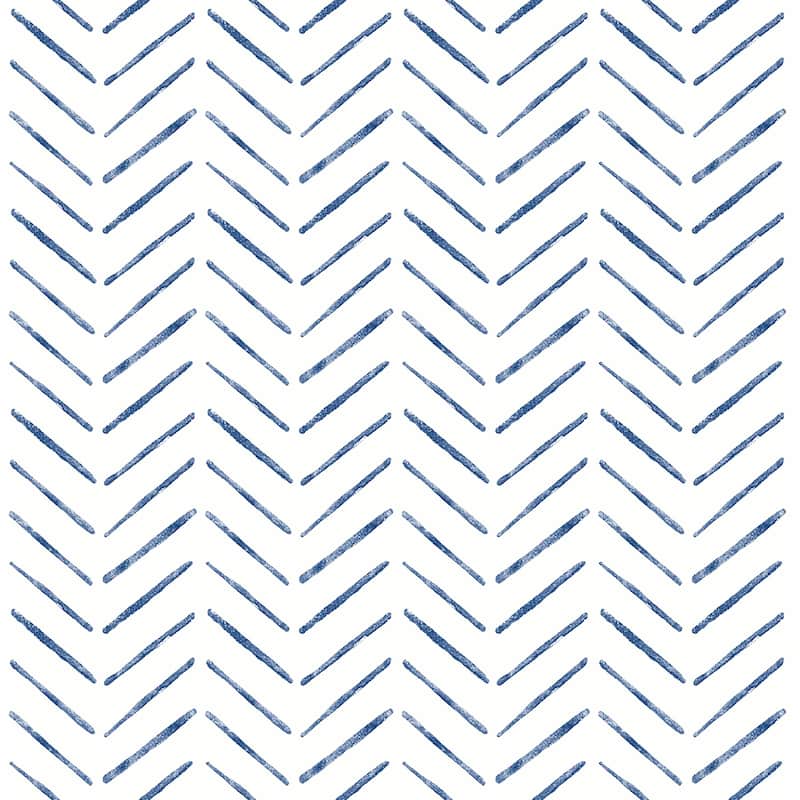 NuWallpaper Indigo Holden Peel & Stick Wallpaper