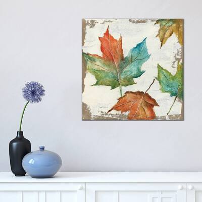 iCanvas "Fall Leaves" by Tava Studios Canvas Print