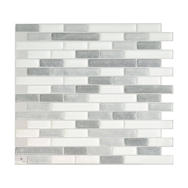Peel and Stick Backsplash Tile - Smart Tiles Muretto Silia - Kitchen and Bathroom Stick on Tiles