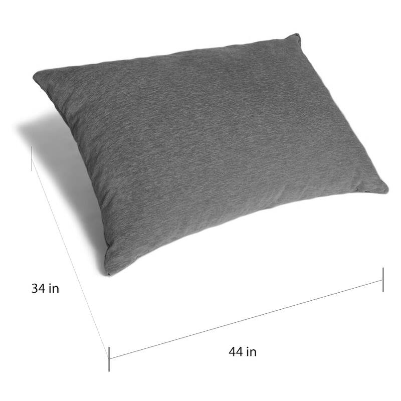 Jaxx 3.5-foot Chenille Floor Pillow Bean Bag Lounger