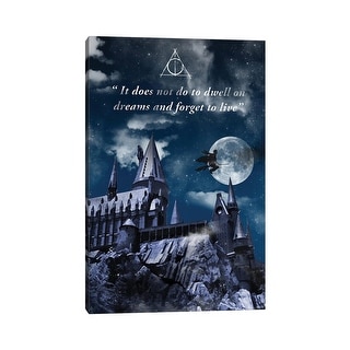 iCanvas "Harry Potter Travel Movie Art" by 2Toastdesign Canvas Print