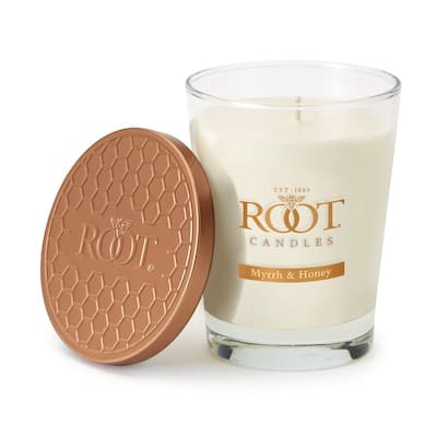ROOT Candles Myrrh & Honey 10.5 oz Large Veriglass Jar