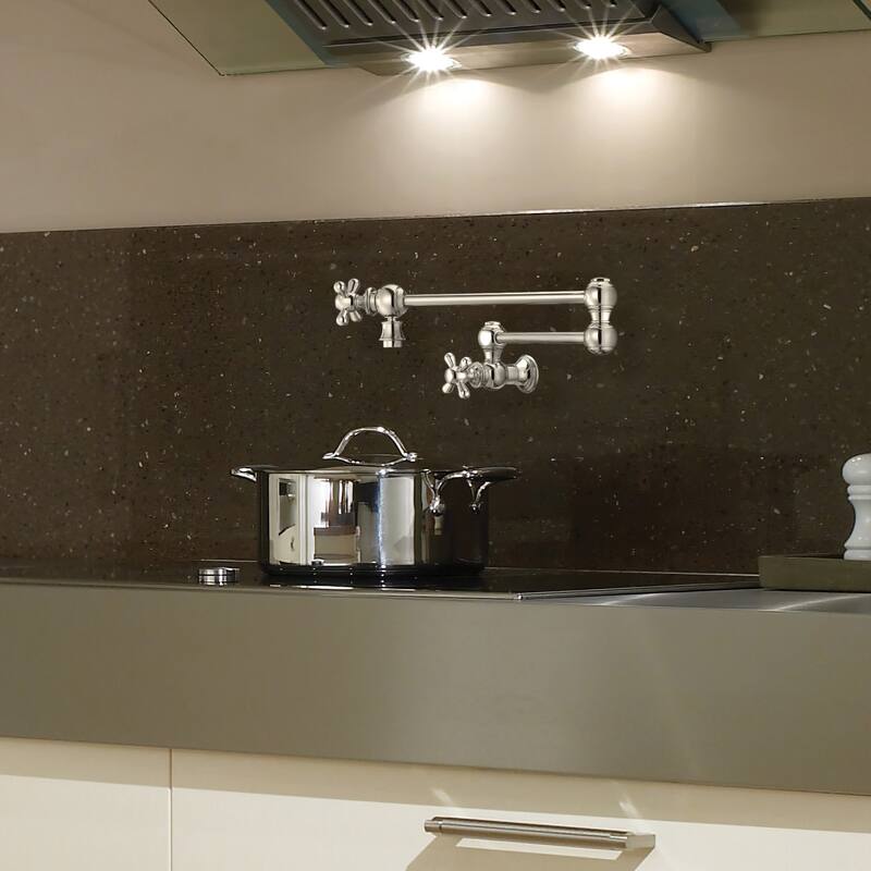 Whitehaus WHKPFCR3-9550-NT Vintage III Plus 1.8 GPM Wall Mounted