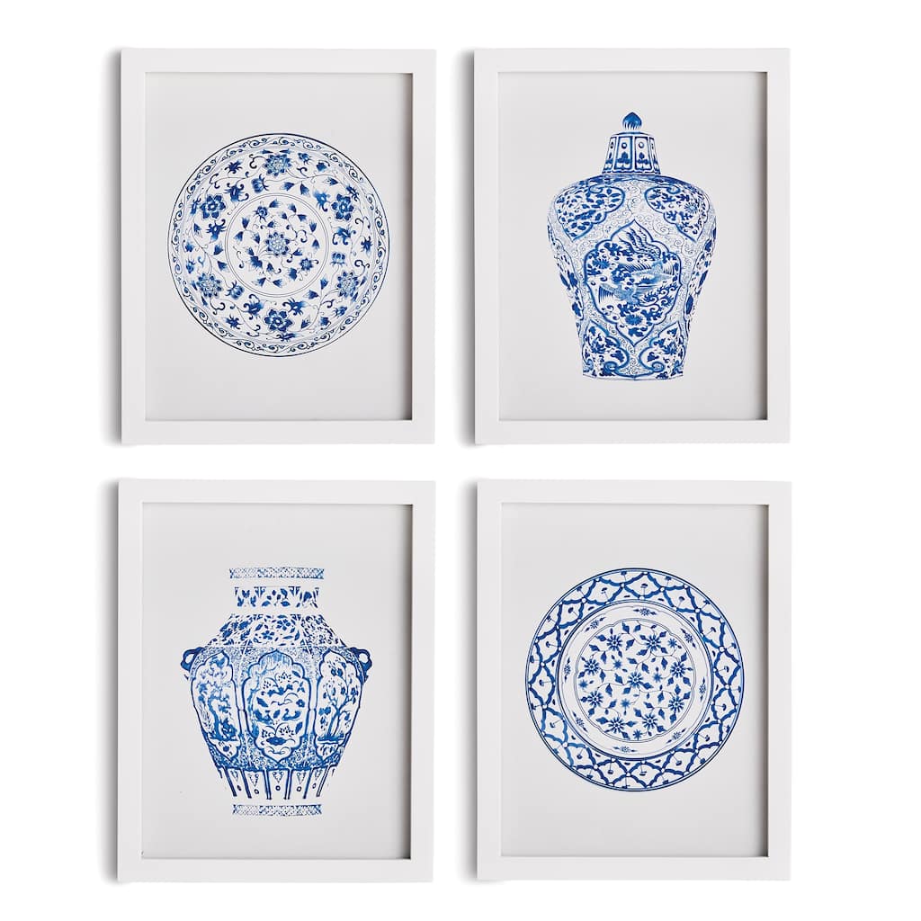 Dynasty Petite Prints, Set Of 4