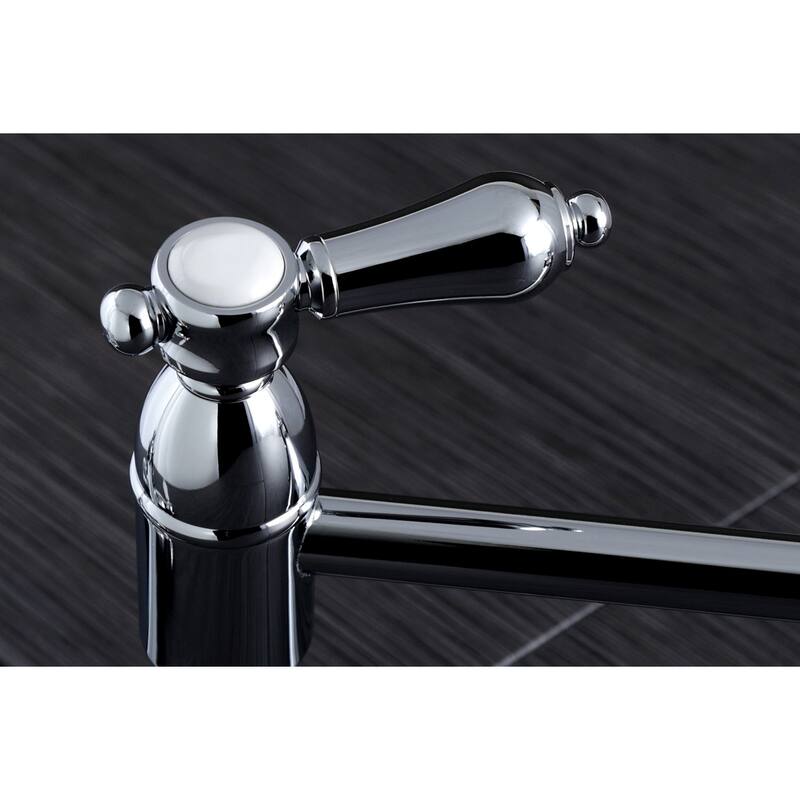 Kingston Brass Heirloom Wall Mounted Pot Filler Faucet