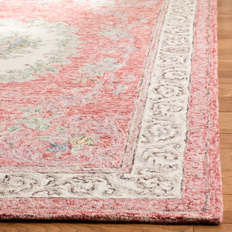SAFAVIEH Handmade Aubusson Rumia Traditional Oriental Wool Rug