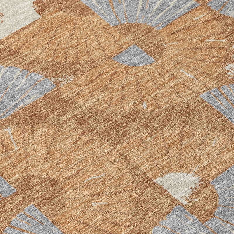 Machine Washable Indoor/ Outdoor Modern Jay Chantille Rug