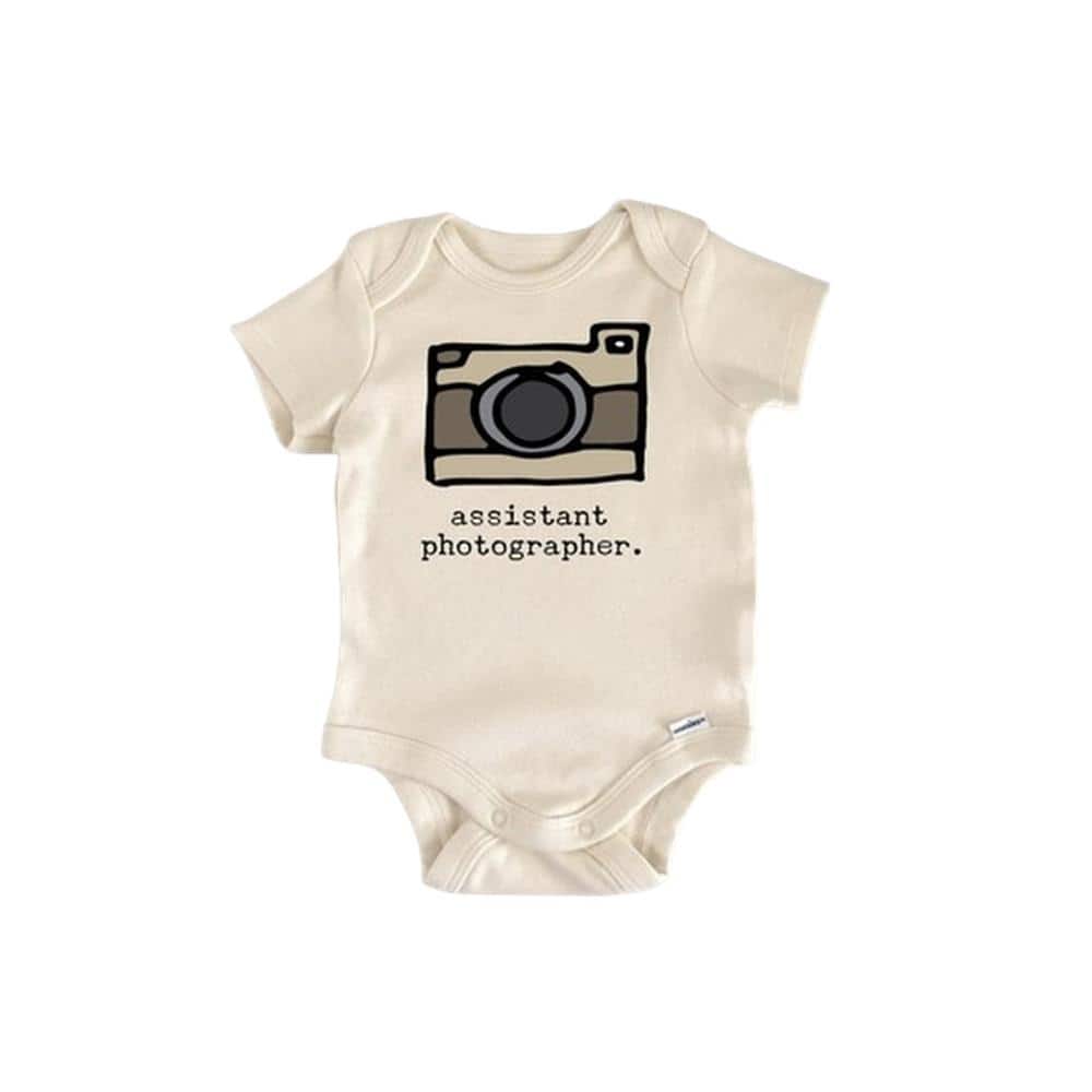 Photographer Camera - Baby Boy Girl Clothes Infant Bodysuit Funny Cute