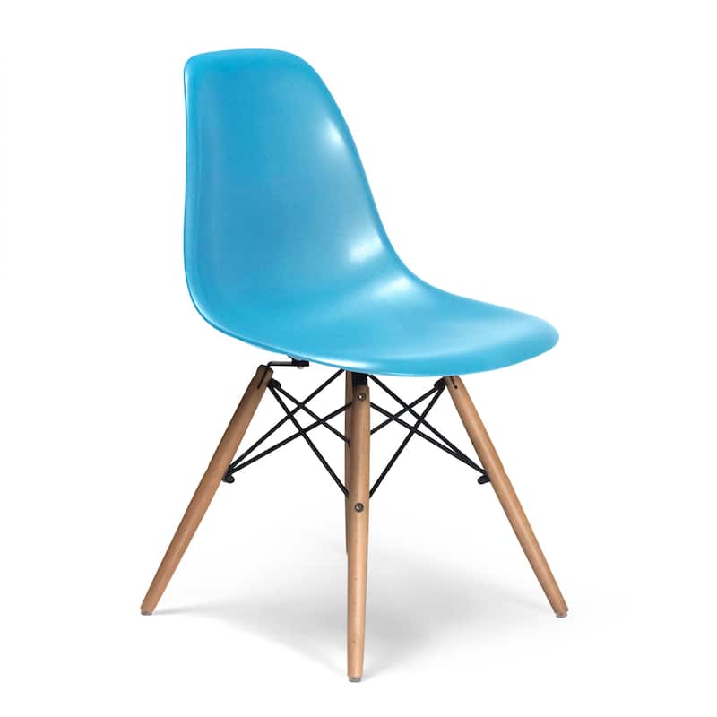 Paris-2 Side Chairs with Natural Legs (Set of 2)