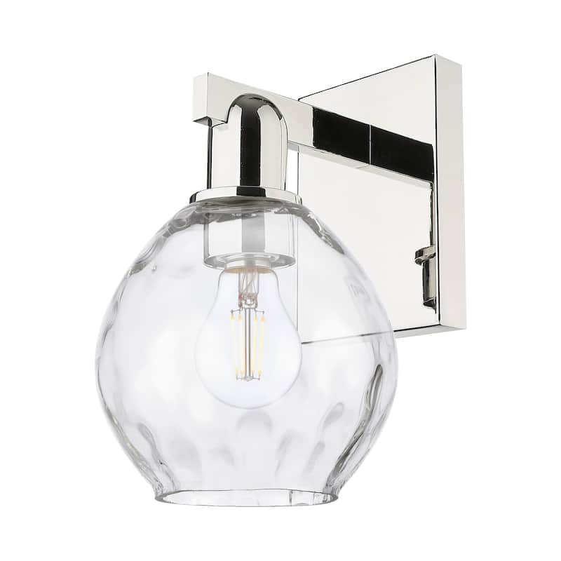 Innovations Lighting Endless Possibilities Arcadia - Waverly - 1 Light 6" Sconce - Polished Nickel