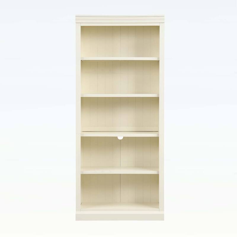 5-Tier Wood Bookcase for Books and Decor