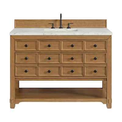 James Martin Vanities 505-V48-3VSL Malibu 48" Free Standing Single
