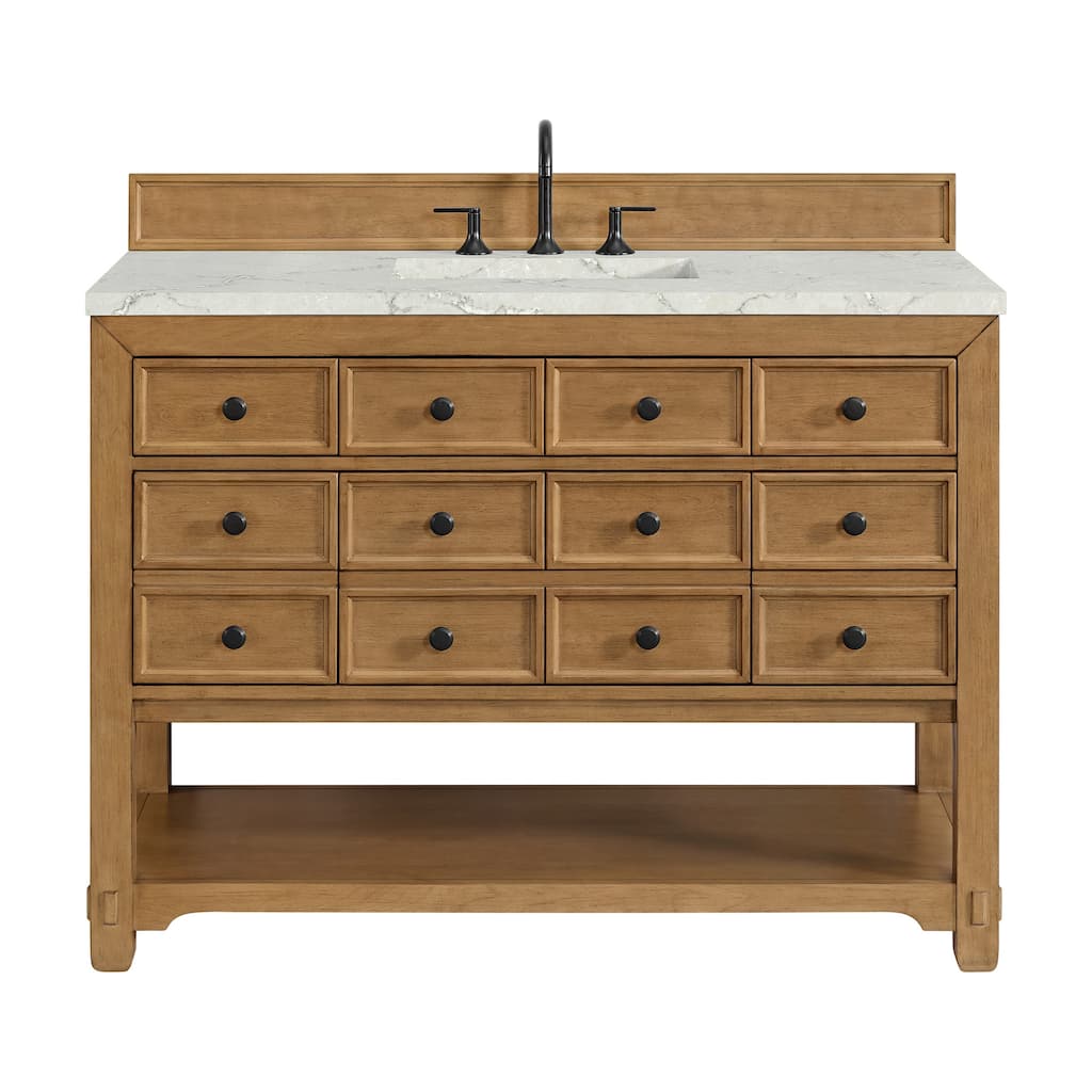 James Martin Vanities 505-V48-3VSL Malibu 48" Free Standing Single