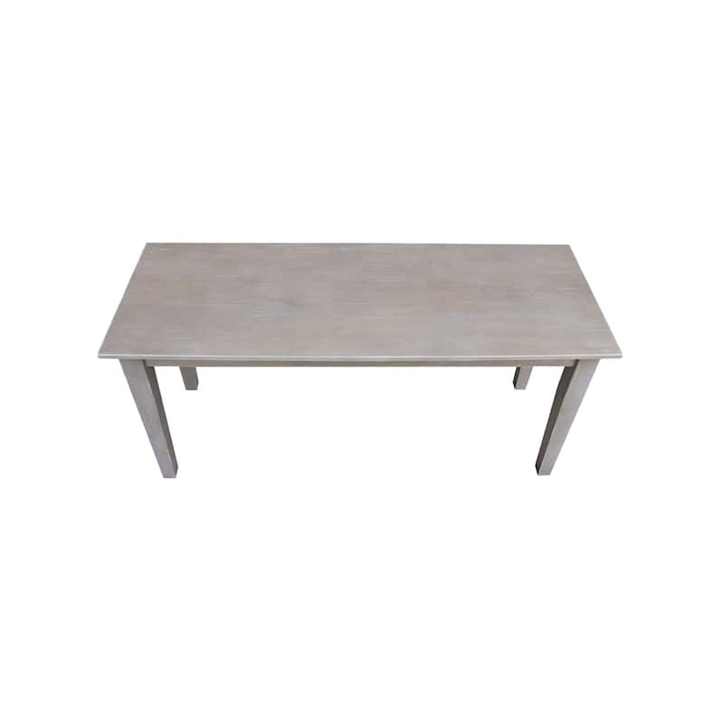 Shaker Style Bench - 39" x 14" - 39" x 14"