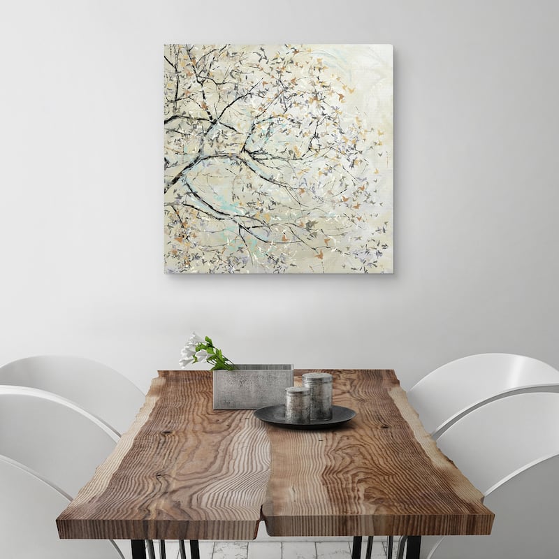Changing Seasons Gold by Studio Arts Canvas Art Print