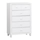 preview thumbnail 2 of 5, Copper Grove Cottage View White 5 Drawer Chest