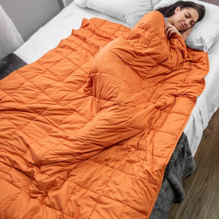 Weighted blanket orange 2025