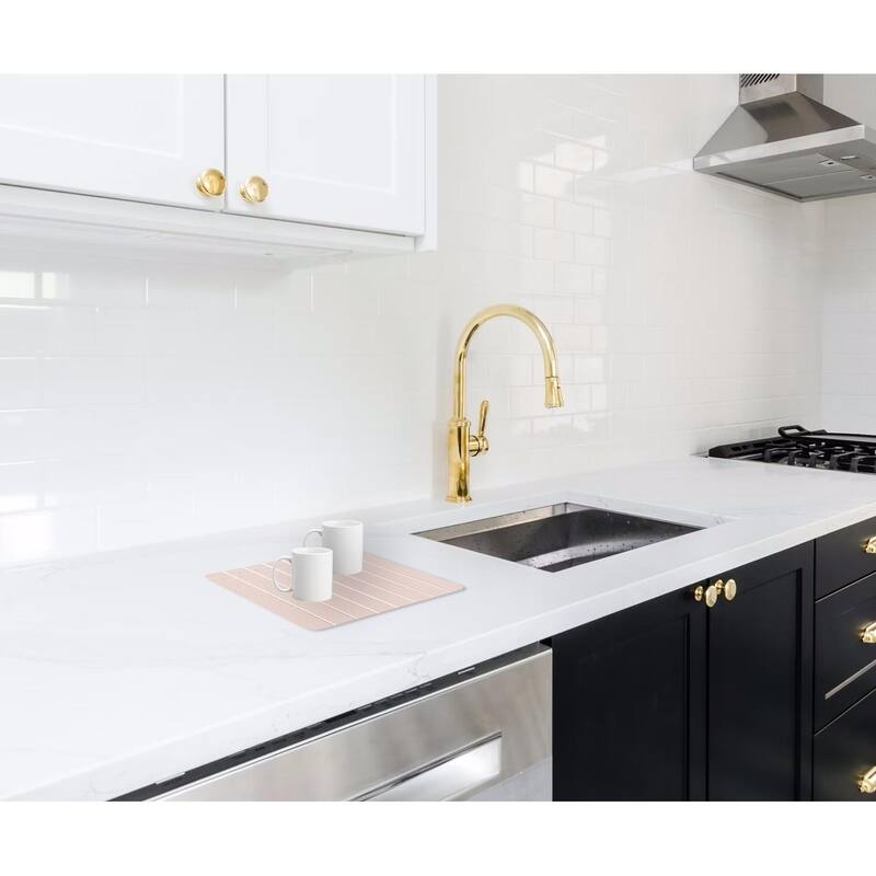 Super Absorbent Small Diatomite Stone Kitchen Drying Mat