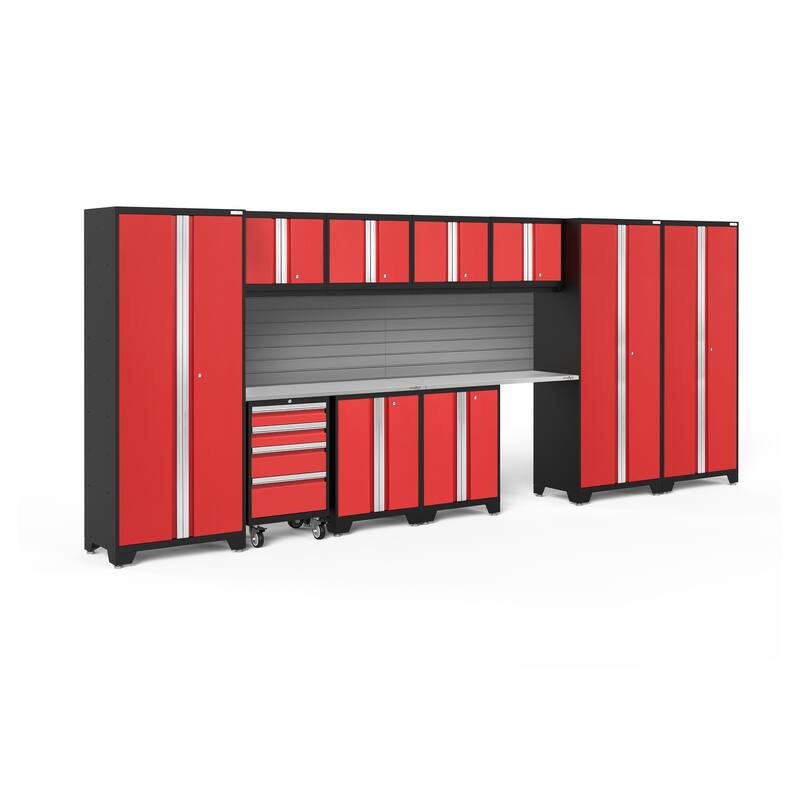 NewAge Products Bold Series 12-pc. Steel Garage Cabinet Set