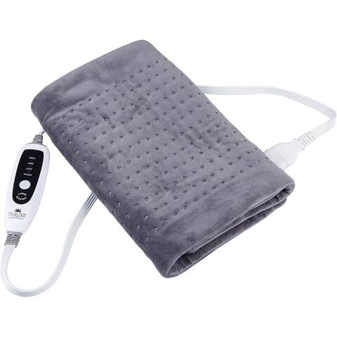 Soluxe Comfort XL, King Size Heating Pad with 4 Heat Settings, Auto Shut-Off, Digital Controller