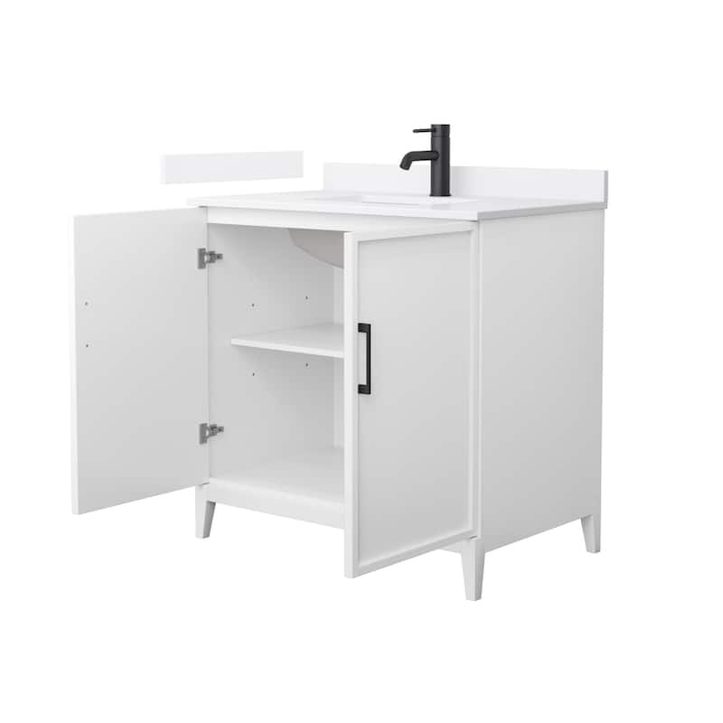 Wyndham Collection WCH717136S-QTZ-UNSMXX Elan 36" Free Standing Single