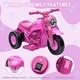 preview thumbnail 6 of 25, Kids Electric Motorcycle with Bubble Function